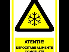 Indicator pentru depozitare alimente congelate