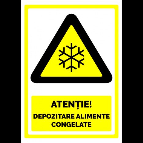 Indicator pentru depozitare alimente congelate