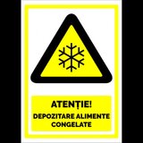 Indicator pentru depozitare alimente congelate